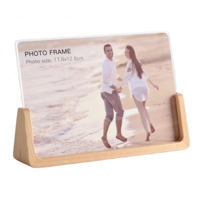 European Style Table top  Wood Base Acrylic Sheet Creative Picture Frame  Photo Frame